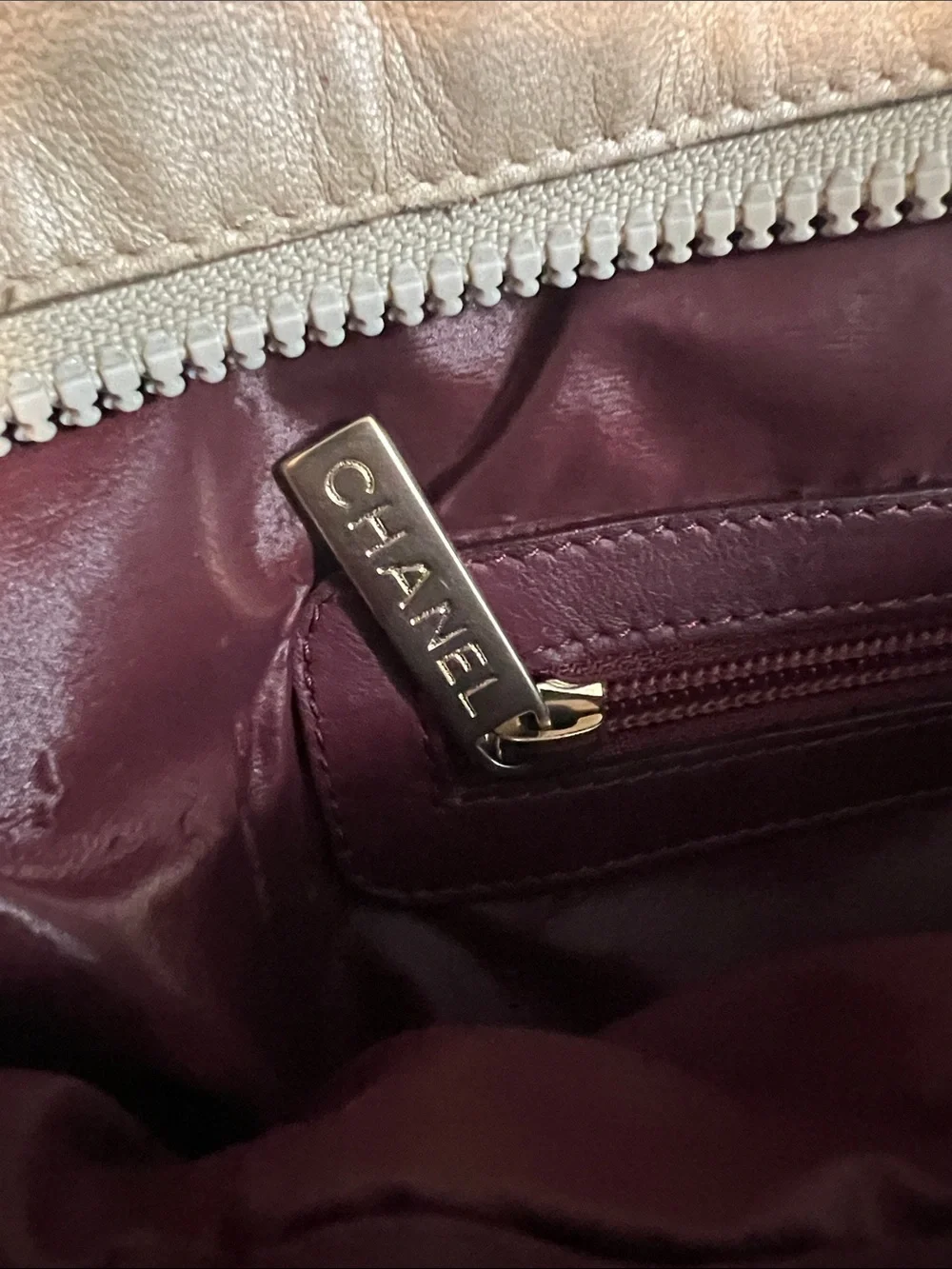 ♥️ CHANEL Coco Cocoon Burgundy Tote